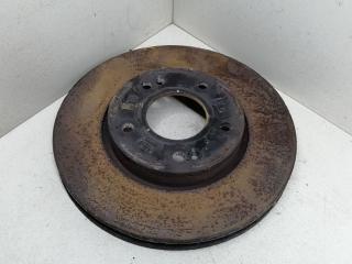 диск тормозной передний Hyundai i30 1 поколение 2009, 1.6 л., CRDi, дизель, 5МКПП, серебристый, хетчбэк 5 дв., передний привод