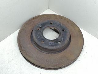 диск тормозной передний Hyundai i30 1 поколение 2009, 1.6 л., CRDi, дизель, 5МКПП, серебристый, хетчбэк 5 дв., передний привод