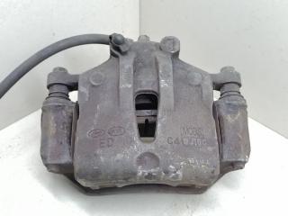 суппорт передний левый Hyundai i30 1 поколение 2009, 1.6 л., CRDi, дизель, 5МКПП, серебристый, хетчбэк 5 дв., передний привод