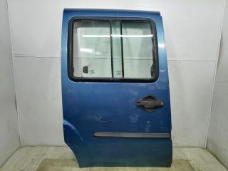 дверь сдвижная Fiat Doblo 1 поколение 2001, 1.9 л., JTD, дизель, 5МКПП, синий, минивэн, передний привод, 51847628