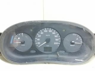 щиток приборов (приборная панель) Renault Clio 2 поколение 2000, 1.2 л., i, D7F 720, бензин, 5МКПП, серебристый, хетчбэк 5 дв., передний привод, 7700428506C, 501019100021, 09043159902, 1G5MLND9