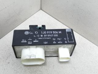 блок управления вентилятором (реле) Skoda Fabia 1 поколение [рестайлинг] 2006, 1.4 л., TDi, BNV, дизель, чёрная, универсал, передний привод, 1J0919506M