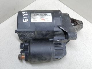 стартер Renault Clio 2 поколение 2000, 1.2 л., i, D7F 720, бензин, 5МКПП, серебристый, хетчбэк 5 дв., передний привод, BOSCH, 0986017840