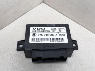 блок управления парктрониками Skoda Fabia 1 поколение [рестайлинг] 2006, 1.4 л., TDi, BNV, дизель, чёрная, универсал, передний привод, 6Y6919283A, 461.255002, 461.255003, PSK7N63702011