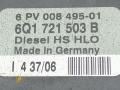 педаль Skoda Fabia 1 поколение [рестайлинг] 2006, 1.4 л., TDi, BNV, дизель, чёрная, универсал, передний привод, 6Q1721503B - фото №4