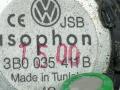 динамик высокочастотный (пищалка) Volkswagen Polo 3 поколение [рестайлинг] 2000, 1.4 л., i, AUD, бензин, 5МКПП, синий, хетчбэк 3 дв., передний привод, 3B0035411B - фото №5