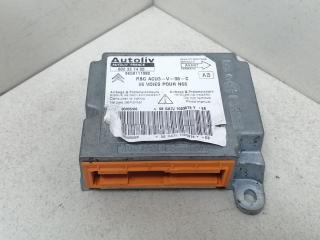 блок AirBag Citroen Xsara Picasso 1 поколение [рестайлинг] 2008, 1.6 л., HDi, 9HX (DV6ATED4), дизель, 5МКПП, белый, минивэн, передний привод, 602327400, 9659111980
