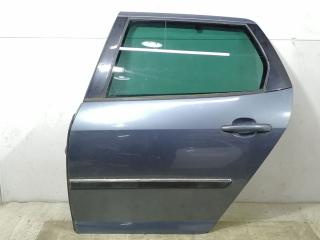 дверь задняя левая Peugeot 407 1 поколение 2007, 2.0 л., HDi, дизель, 6МКПП, синий, универсал, передний привод, 9659854380E00