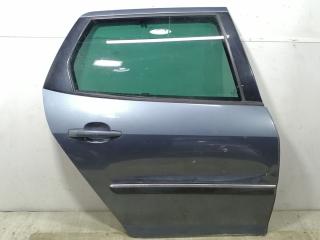 дверь задняя правая Peugeot 407 1 поколение 2007, 2.0 л., HDi, дизель, 6МКПП, синий, универсал, передний привод, 9008N1