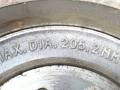 барабан тормозной Hyundai Getz 1 поколение 2003, 584111C000, 584111C300, 584111C010 - фото №3