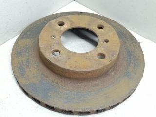 диск тормозной передний Mitsubishi Lancer 6 поколение CB4A 1993, 1.6 л., i, 4G92 (SOHC 16V), бензин, 5МКПП, синий, седан, передний привод, MB699283
