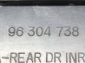 накладка двери внутренняя задняя левая Daewoo Lanos T100 1999, 1.5 л., i, бензин, 5МКПП, бордовый, хетчбэк 5 дв., передний привод, 96304738 - фото №3