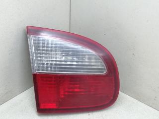 фонарь крышки багажника левый Daewoo Lanos T100 1999, 1.5 л., i, бензин, 5МКПП, бордовый, хетчбэк 5 дв., передний привод, 96304629