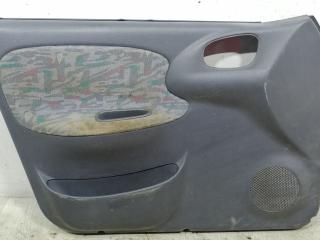 обшивка двери передняя левая Daewoo Lanos T100 1999, 1.5 л., i, бензин, 5МКПП, бордовый, хетчбэк 5 дв., передний привод