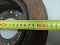 диск тормозной задний Kia Sorento 1 поколение 2004, 2.5 л., CRDi, D4CB, дизель, 5МКПП, чёрный, внедорожник 5 дв., полный подключаемый привод, 584113E300, S584113E300, S584113E300A - фото №4