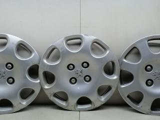колпак колесный Peugeot 1007 1 поколение 2007, 1.4 л., HDi, дизель, 5МКПП, серебристый, хетчбэк 3 дв., 9648316280