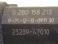 форсунка Toyota Verso-S 1 поколение P120 NSP120 2011, 1.6 л., бензин, 6МКПП, минивэн, 0280158213, 23209-47010 - фото №4