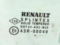 стекло двери передней правой Renault Scenic 2 поколение 2004, 43R-00049, 8200120588 - фото №2