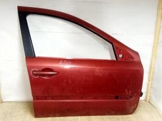 стекло двери передней правой Renault Laguna 2 поколение 2003, красный, 8200000385