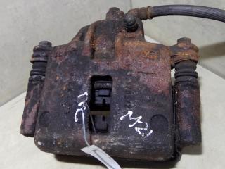 суппорт передний левый Nissan Micra 2 поколение (K11) 1997, 1.0 л., i, CG10DE, бензин, МКПП, голубой, хетчбэк 3 дв., передний привод