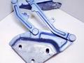 петля капота правая Volkswagen Touareg 1 поколение 2005, 3.2 л., i, BMX, бензин, АКПП, серый, внедорожник 5 дв., полный привод, 7L6823302A, 7L6823302 - фото №2
