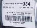 блок управления печки / климат-контроля Renault Espace 4 поколение 2005, 2.2 л., DCi, G9T 742, дизель, 6МКПП, минивэн, передний привод, DELPHI, 21000166A, 8200367334 - фото №3