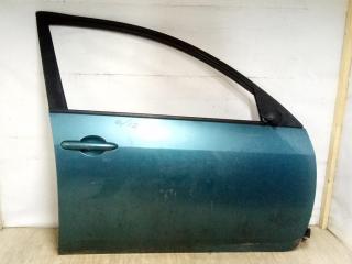 дверь передняя правая Nissan Primera P12 2003, синий
