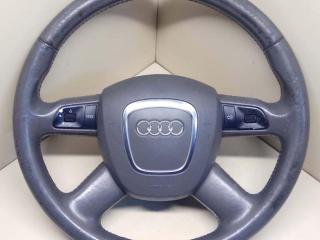 руль Audi A6 4F/C6 2005, 3.2 л., i, BKH, бензин, АКПП, серебристый, седан, передний привод, 4F0064244C