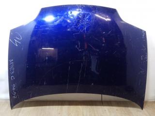 капот Mazda 323 5 поколение 1995, синий, хетчбэк 3 дв., 3DVERNYI