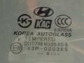стекло двери задней левой Hyundai Terracan 1 поколение 2004, 2.9 л., CRDi, дизель, АКПП, внедорожник 5 дв., полный подключаемый привод, AS3, 43R-000385, 83910H1000 - фото №2