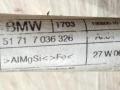 кронштейн (крепление) BMW 7 серия E65/E66/E67 E65 2003, 4.4 л., i, M62 B44 (448S1), бензин, АКПП, черный, седан, задний привод, 51717036326 - фото №3