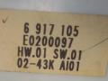 кнопка стеклоподъемника двери передней левой BMW 7 серия E65/E66/E67 E65 2003, 4.4 л., i, M62 B44 (448S1), бензин, АКПП, черный, седан, задний привод, 6917105, 7024647 - фото №3