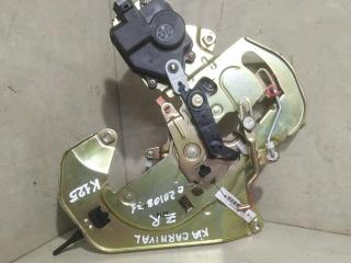 замок двери задней правой Kia Carnival 1 поколение [рестайлинг] 2003, 2.9 л., CRDi, дизель, МКПП, темно-зеленый, минивэн, передний привод, 0K53A72380B