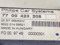 кнопка (выключатель) Renault Safrane 1 поколение [рестайлинг] 1999, 2.2 л., G8T 740, дизель, МКПП, синий, лифтбэк, передний привод, 7700423208, FD009749, PHILIPS - фото №5