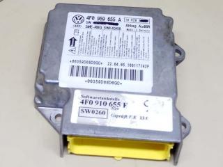 блок AirBag Audi A6 4F/C6 2005, 3.2 л., i, BKH, бензин, АКПП, серебристый, седан, передний привод, 4F0959655A