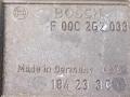 расходомер воздуха Volvo XC70 1 поколение 2001, BOSCH, F00C2G2033 - фото №4