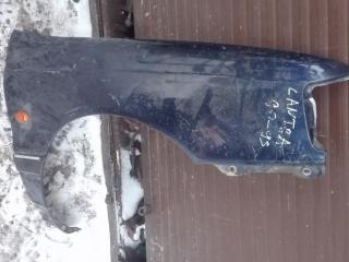 крыло переднее правое Hyundai Lantra J1 1992, синий