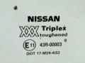 стекло двери задней левой Nissan Primera P11 1998, хетчбэк 5 дв., 43R-00003, 823012F000 - фото №2