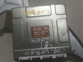 Блок управления BCM (Body Control Module) Toyota Corolla Verso 1 поколение E121 2002, 1.8 л., i, бензин, 8922148110, 244000-0250