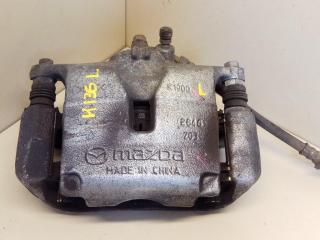 суппорт передний левый Mazda CX-3 1 поколение 2017, 2.0 л., i, бензин, МКПП, белый, хетчбэк 5 дв., передний привод, правый руль, B4Y03399ZB, B4Y73399ZB