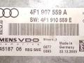 блок управления двигателем Audi A6 4F/C6 2006, 3.2 л., i, BKH, бензин, АКПП, тёмно-синий, седан, передний привод, 4F1907559A, SIEMENS, 5WP45187 - фото №4