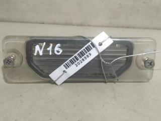 подсветка номера Nissan Almera N16 2003, седан