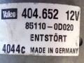 моторчик передних стеклоочистителей (дворников) Toyota Yaris P1 2002, 85110-0D020 - фото №3