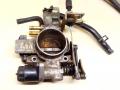 заслонка дроссельная Opel Astra G 1998, 1.6 л., i, X 16 XEL, бензин, 5МКПП, серебристый, универсал, передний привод, 90525710 - фото №2