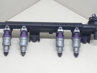 топливная рампа Renault Twingo 1 поколение [2-й рестайлинг] 2002, 1.2 л., i, D7F 708, бензин, МКПП, черный, хетчбэк 3 дв., передний привод, 873774, 7700108667, 7700109066, SIEMENS