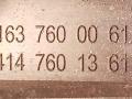 ручка крышки багажника Mercedes-Benz Vaneo W414 2001, 1.7 л., OM 668.942, дизель, 5МКПП, синий, минивэн, передний привод, 1637600061 - фото №3