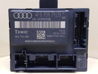 блок комфорта Audi A6 4F/C6 2005, 3.2 л., i, BKH, бензин, АКПП, серебристый, седан, передний привод, 4F0959792B