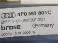 моторчик стеклоподъемника задний левый Audi A6 4F/C6 2006, 3.2 л., i, BKH, бензин, АКПП, тёмно-синий, седан, передний привод, BROSE, 4F0959801C - фото №3