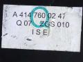 ролик двери сдвижной Mercedes-Benz Vaneo W414 2001, 1.7 л., OM 668.942, дизель, 5МКПП, синий, минивэн, передний привод, 4147600247 - фото №3