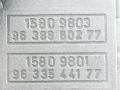 кнопка (выключатель) Peugeot 607 1 поколение 2003, 2.2 л., HDi, 4HX (DW12TED4/FAP), дизель, МКПП, темно-серый, седан, передний привод, 9638880277, 15809803 - фото №4